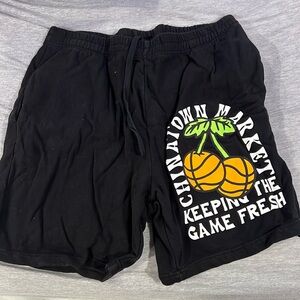 Black Nike shorts